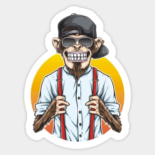 Hype Monkey Sticker